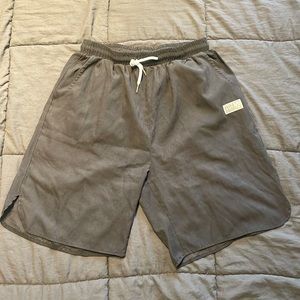 Mens Black Athletic Shorts